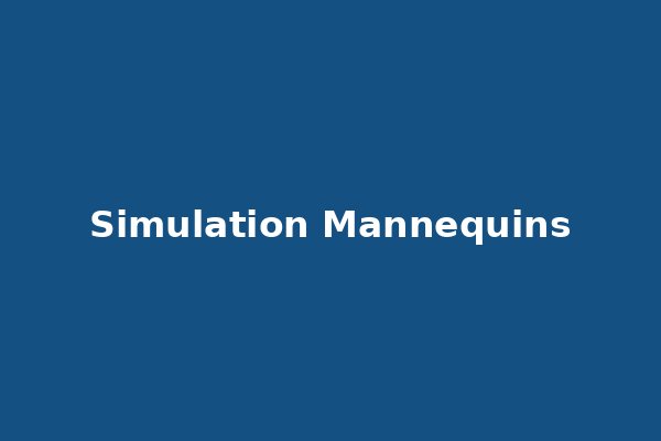 Simulation Mannequins